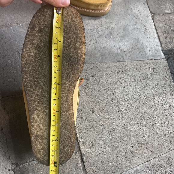 WILDBUNCH beige suede Wally shoes, size 11 *as is - Picture 12 of 15